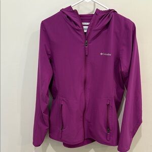 Columbia Magenta Hooded Jacket